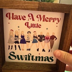 Taylor Swift Holiday Decor - Red and Green